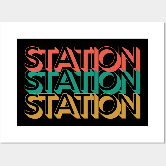 Station Wall Art by Rev Store